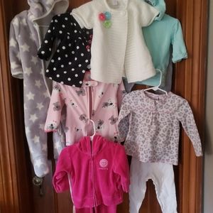 Girls 12-18 month fall winter bundle lot